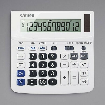 CANON 0633C001 TX-220TSII 12-Digit LCD Portable Display Calculator 328CNM0633C0
